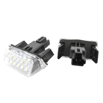 

CARALL LE3335 Kit Led license plate lights for Toyota Camry 2012 2013 Camry Hybrid 2012 white Canbus No error