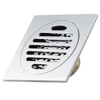 

2Pcs Drains Floor Cover Anti-Odor Bathroom Floor Drain Bath Drain Stopper Bathroom Shower Sumps Strainer Drain 10X10Cm