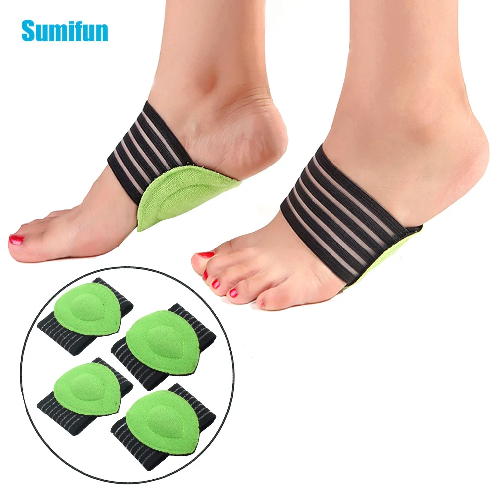 4 шт. модный Массажный коврик для ног мягкий эластичный с амортизирующей подушкой