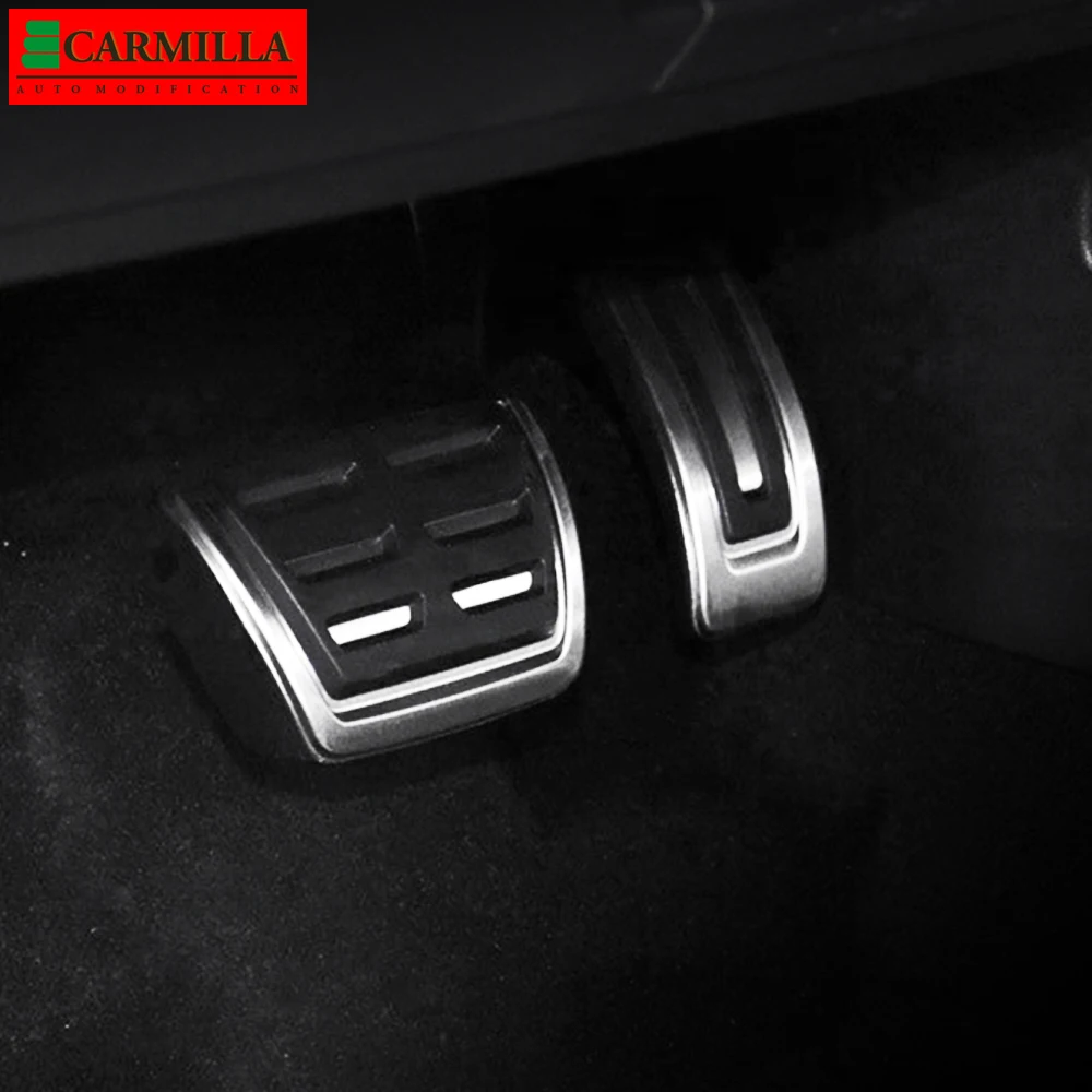 Carmilla AT MT Car Pedal Cover for Volkswagen VW UP UP!-LHD RHD Brake Gas Fuel Cluth Auto Pedals Protector Accessories