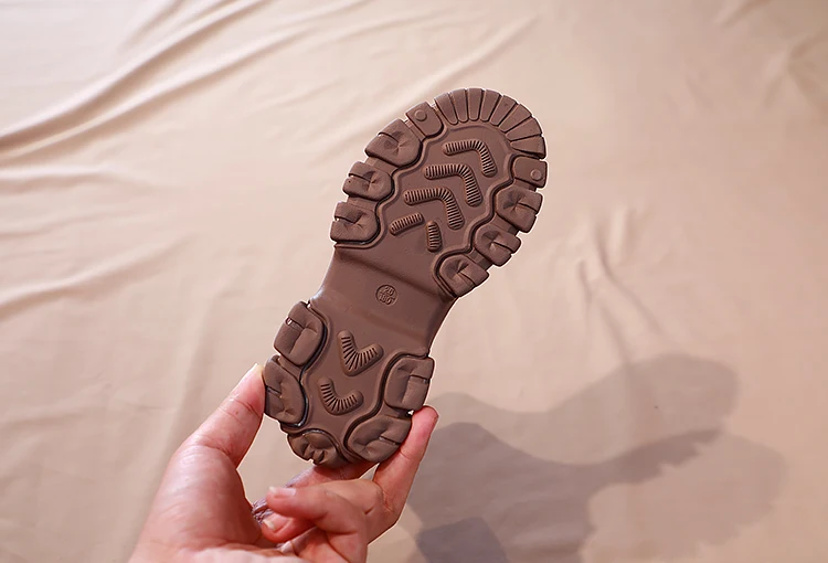 Детская обувь для девочек с милым котиком; детские ботинки; обувь принцессы до середины голени; нескользящие зимние ботинки; дизайн; сезон осень-зима; SX255