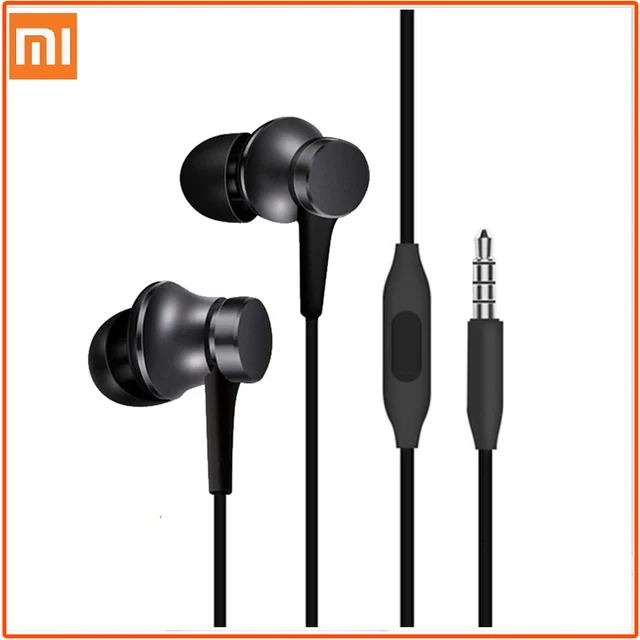 Original Xiaomi Piston 3 Earphone Bass Wired 3.5MM In-ear Sport Headphone with Mic Headset for Phone Xiaomi Samsung Huawei 1