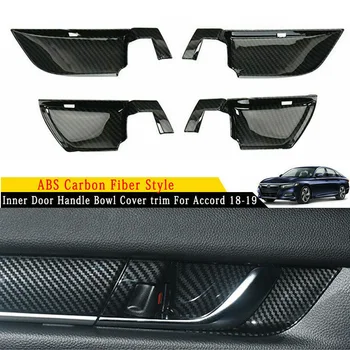 

Carbon Fiber Style Door Handle Cover Inner Decal Protector Accessories