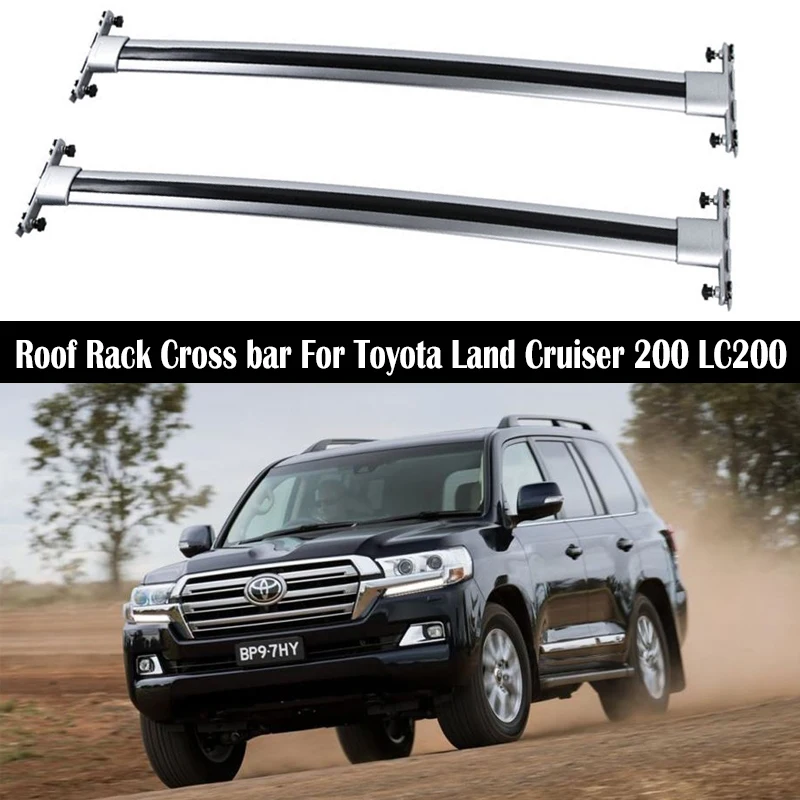 Roof Rack For Toyota Land Cruiser 200 V8 LC LC200 2008-2021 Rails Bar Luggage Carrier Bars top Cross bar Racks Rail Boxes | Автомобили и
