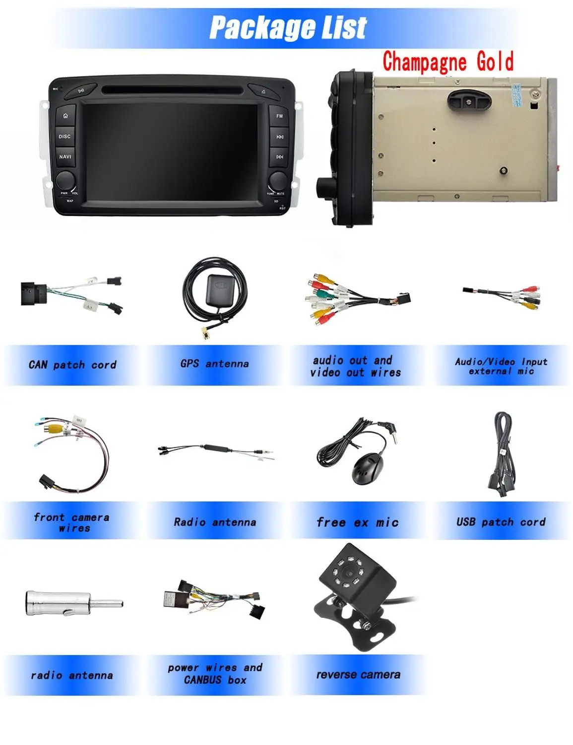 Clearance PX6 1.8 GHz 64GB Android 9.0 Car DVD Player For Mercedes Benz CLK W209 W203 W463 W208 Wifi 3G GPS BT Radio Stereo audio media 5