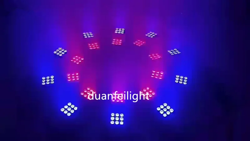 Высокая яркость led rgbw сегмент прыжок стробоскоп Стиральная led hosre racing 36x2w rgbw led lyre dmx512