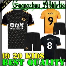 19, 20, детский комплект, топ с изображением волверхэмптон уондерс Невес, футболки для футбола, Doherty, Костя Диогу, Диогу, J, домашняя детская футболка