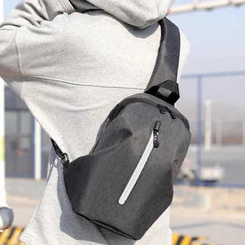 

Fashion Men Oxford Shoulder Bag Sport Crossbody Bags USB Multifunction Student Bag Suitable For Travel Large Capacity Bolsa