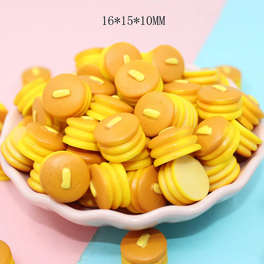 5/10 Pcs Mini Bread Cake for 1:12 doll house Miniature Pretend Play Kitchen Food Accessories Toy