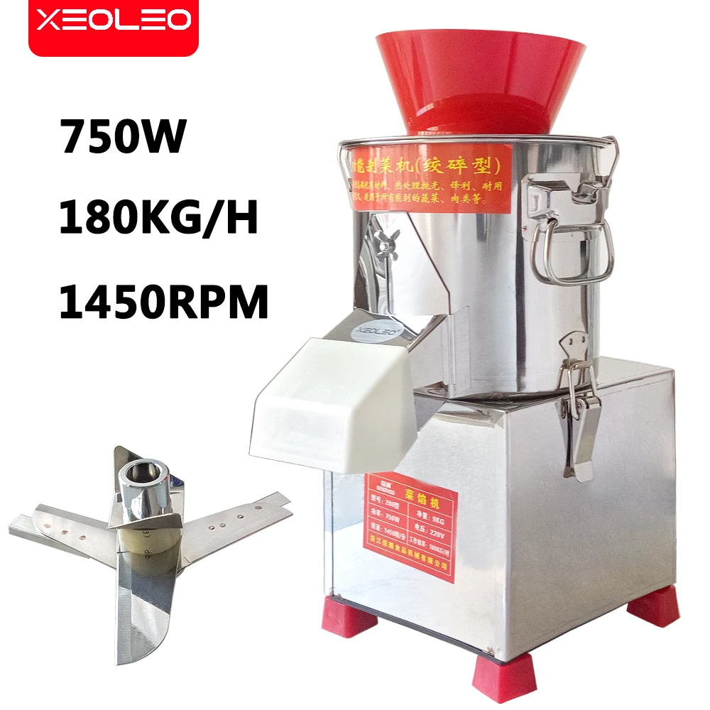 Xeoleo 30kg/h Vegetable Chopped Machine Meat Grinding Machine Vegetable
