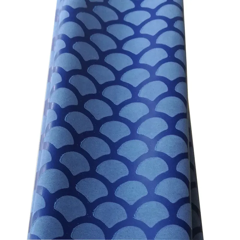 1 6M Blue Fish Scale Heat Shrink Tube Used For NV Hand Brake Handle 