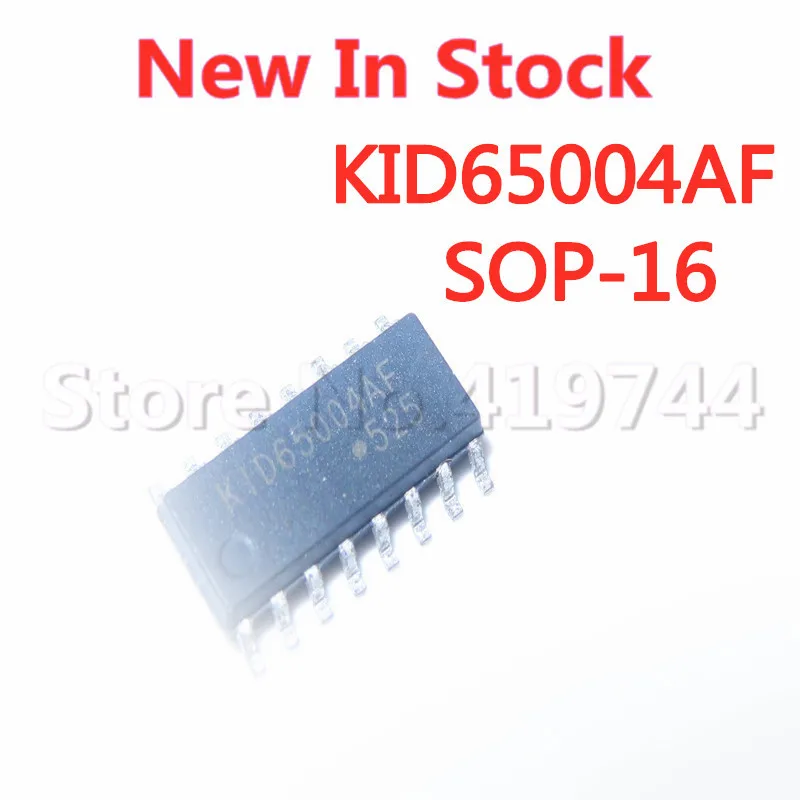 

5 шт./лот KID65004AF лапками углублением SOP-16 KID65004AF-EL/P SMD транзистор Дарлингтона массив в наличии новый оригинальный IC