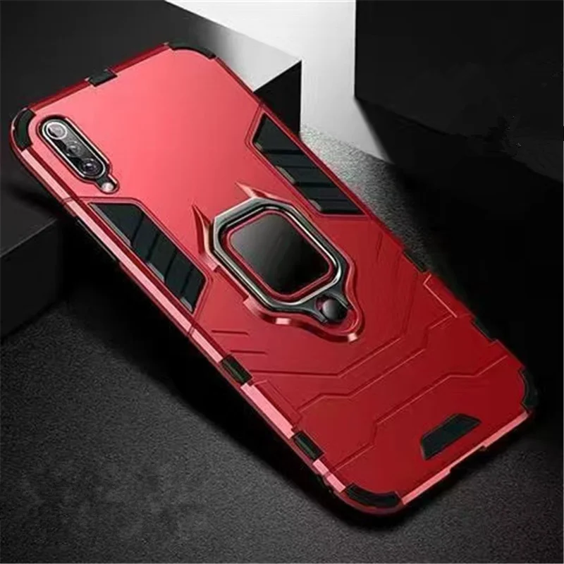 Luxury Armor Magnetic Ring Car Holder Case - Enhanced Protection and Style