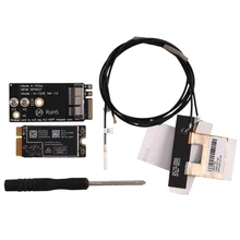 HOT-802.11AC BCM94360CS2 Аэропорт WiFi 867 Мбит/с WLAN карта Bluetooth 4,0+ NGFF M.2 адаптер+ антенны