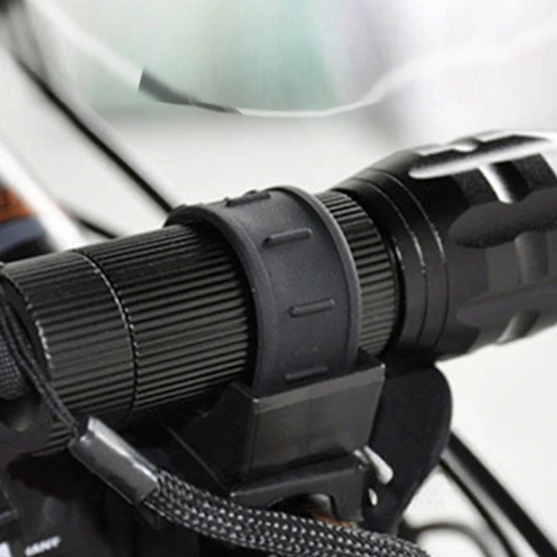 ABSF 360 градусов вращения велосипедный светильник Вспышка держатель передний светильник фонарь кронштейн