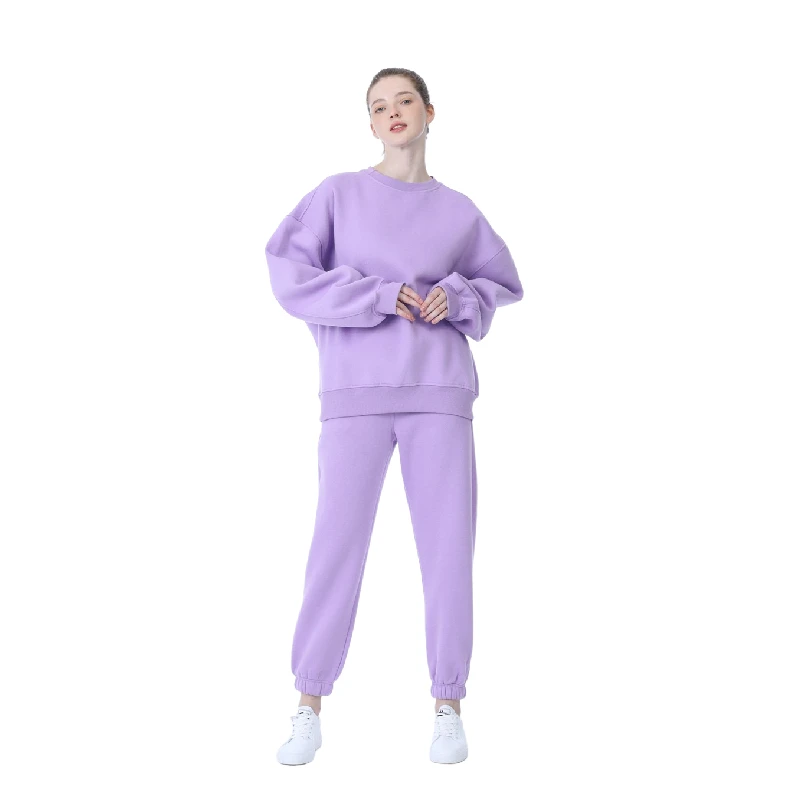 plus size sweat suits New Winter Women's Tracksuit Hoodies Pants Suit Oversized Casual Fleece Two Piece Set Sports Sweatshirts Pullover Outfits loungewear sets