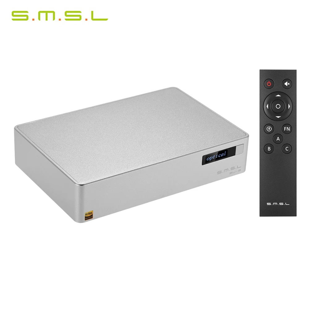 S.M.S.L SU-8 HIFI чистый DAC аудио декодер USB/коаксиальный/оптический вход DSD цифро-аналоговый преобразователь