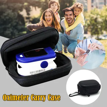 

Hard Eva Travel оксиметр Protecive Case Bag Portable Zipper Carry Pouch Box For Fingertip Pulse Oximeter Smart Accessory