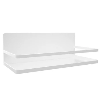 

netic Spice Rack for Refrigerator Spice Storage Fridge Shelf for Kitchen Organizer Easy to Use Kitchen Shelf White