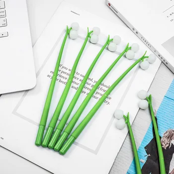 

Creative Discolor Cherry Gel Pen Kawaii 0.38mm Gel Pen Novelty Flower Neutral Pen For Kids Girls Gift School Supplies Stationery