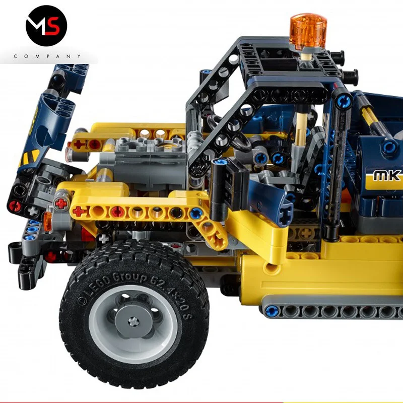 2020 Горячая новинка 2 в 1 Technic Series Forklift Truck Building Car Set строительные блоки кирпичи
