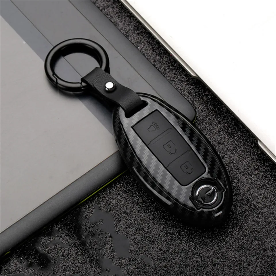 Cover Telecomando/chiave per Nissan Rogue XTrail T32 T31 Qashqai J10 J11 Calci Tiida Pathfinder Murano Juke Versa nota Infiniti - H7848cff06bce4a27ae3ab45a5d700225N