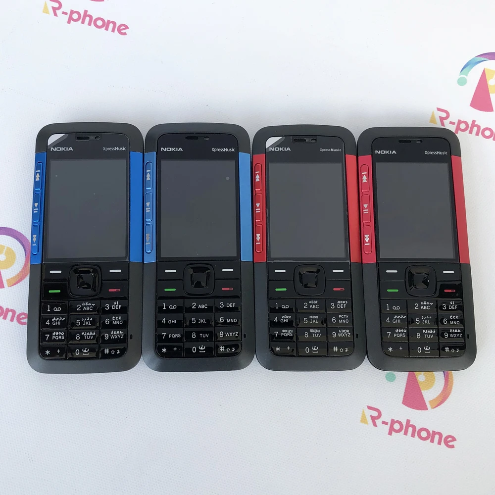 Nokia-smartphone 5310 Xpress reacondicionado, música, inglés, árabe, ruso, teclado Original, desbloqueado