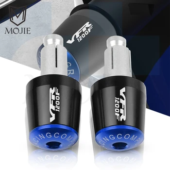 

22mm Motorcycle Handlebar Grips End Handle Bar Cap End Plug For HONDA VFR1200/F VFR1200X Crosstourer 1200 VFR 1200 VFR1200 F X
