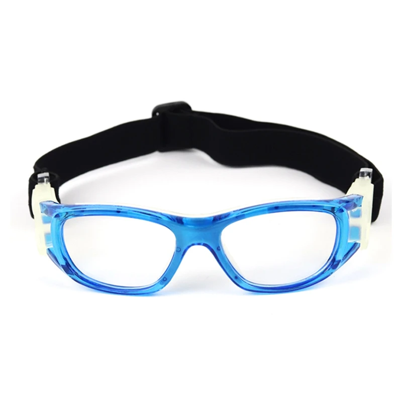 Профессиональные детские спортивные очки светильник UV400 регулируемые ветрозащитные пылезащитные противотуманные защитные очки для футбола Vo - Цвет: LT