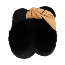 Женские наушники для девочек, регулируемые меховые наушники для ушей, удобные, мягкие, зимние, для улицы, Winte 0924L