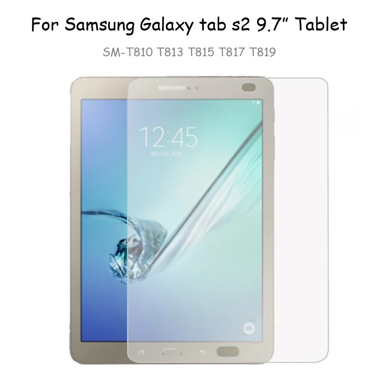 Закаленное стекло Защитная пленка для Samsung Galaxy Tab S3 S2 9 7 &quot 2017/2015 T825 T810 T813 T815 T817 T819 |