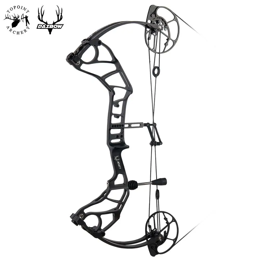 TOPOINT ARCHERY DAIBOW Acuity Bare Bow High Speed Hunting Compound Bow USA Gordon Composites Limb,BCY String