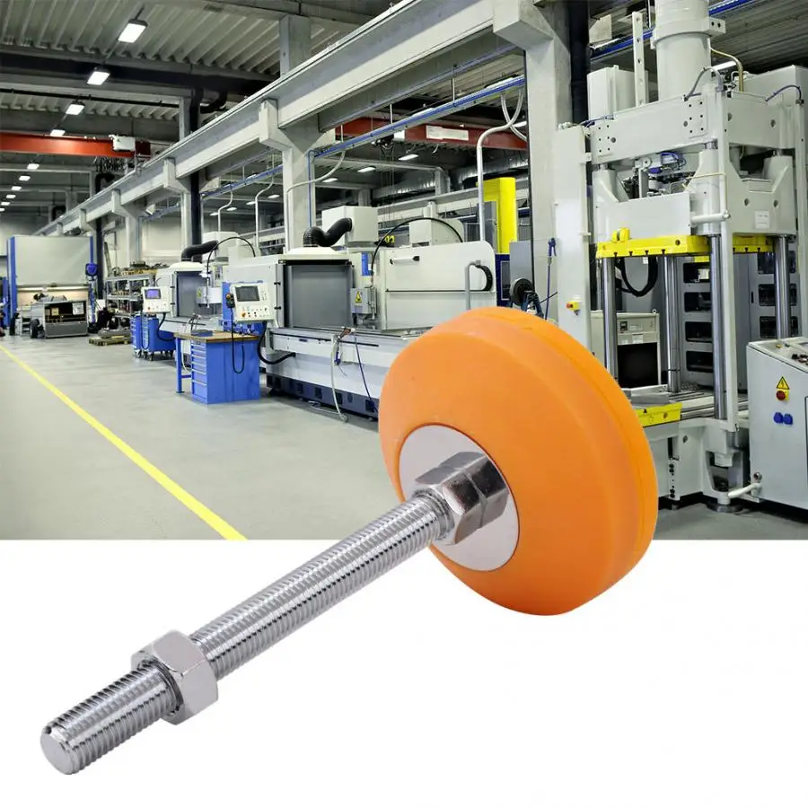 

Adjustable Mechanical Foot Cup L Type High Quality Anti-skid PA6 Nylon Base for Industrial Equipment nut for wood