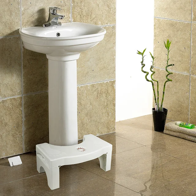 Foldable Toilet Squatting Stool Non-slip Toilet Footstool Anti Constipation Stools Portable Step for Home Bathroom 3
