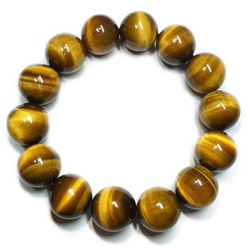 8mm Natural Stone Buddha Bracelet Brown Tiger Eyes Beads Bracelet for Men Women Healing Bracelets Jewelry - Image 3