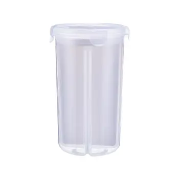

Household Sealed Storage Box Crisper Grains Food Storage Tank Kitchen Food Containers for Dry Cereals Measure Cups Kitchen Tool