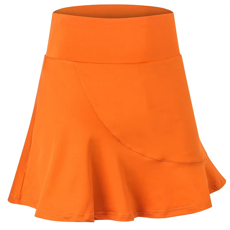 Summer New Sports Shorts Women Fitness Running Training Loose Short Skirt Quick-Dry Fake Two-Piece Cheerleaders Tennis Culottes