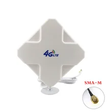 Hi-Gain 3g 4G LTE наружная 28dBi направленная широкополосная MIMO антенна 700-2700 МГц 3 метра RG174 панельная антенна