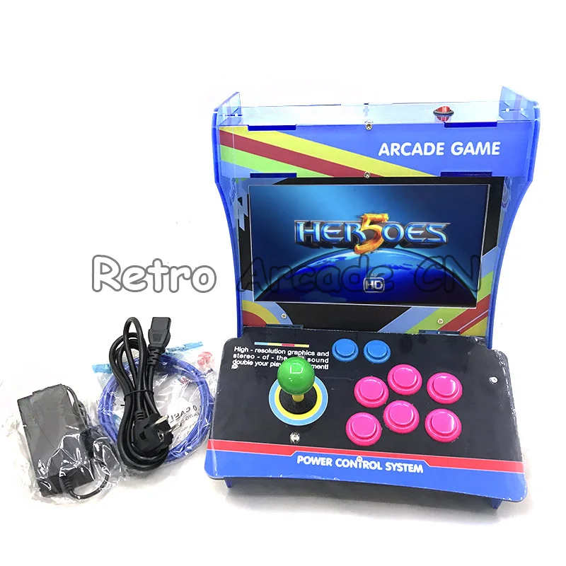 Heroes 5 2020 in 1 Games 10&quot LCD Mini Arcade Joystick Fighting game console arcade jamma MAME | Спорт и развлечения