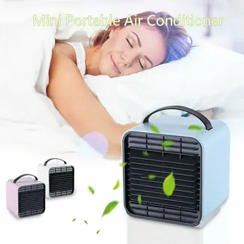 

Air Cooler Portable Mini Air Conditioner Humidifier Purifier Cooler Fan Personal Space Fan Cooler Home Quick Cool Cooler