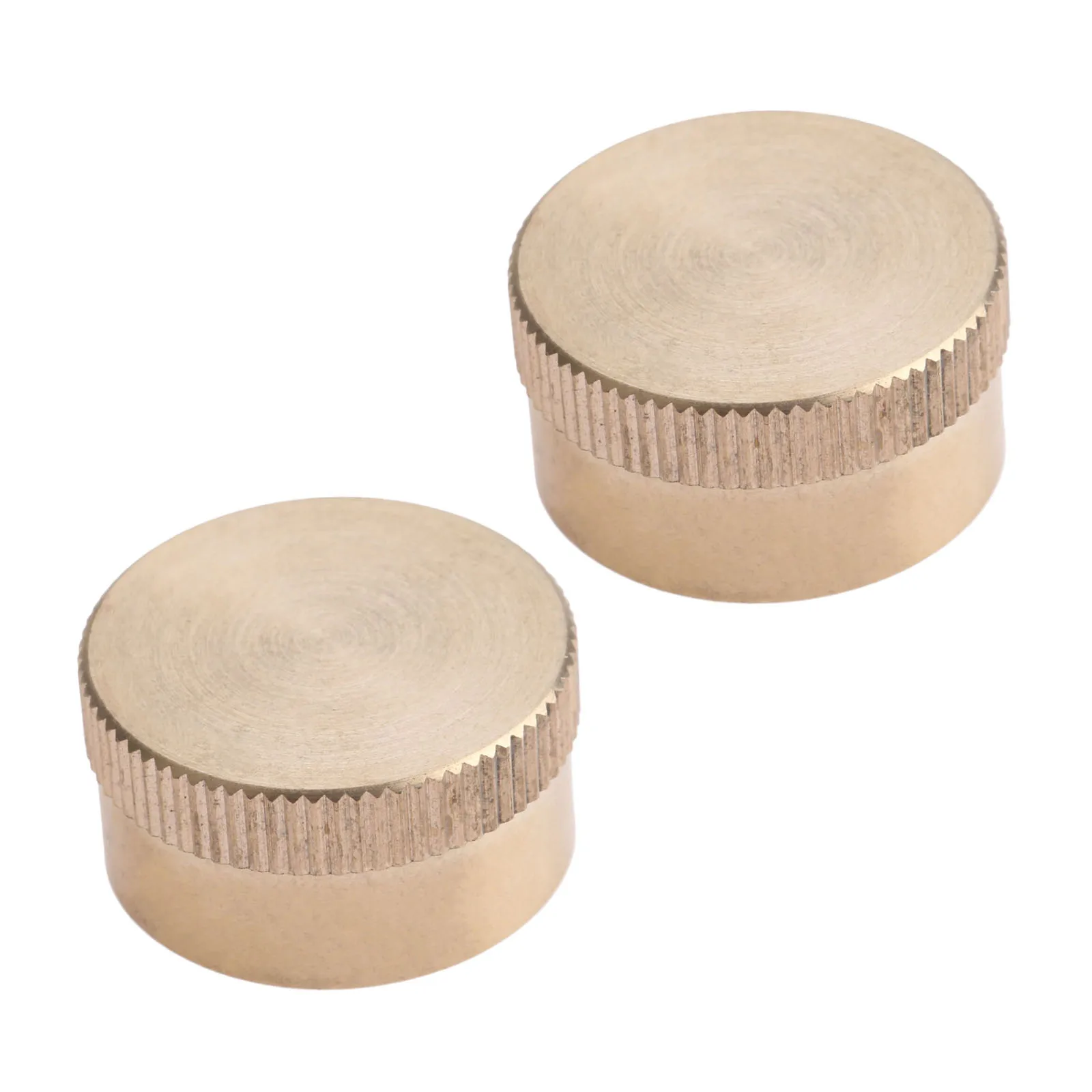2Pcs Solid Brass Outdoor Camping RV Barbecue BBQ 1LB Throwaway Disposable Propane Gas Tank Bottles Cylinders Screw Protect Caps