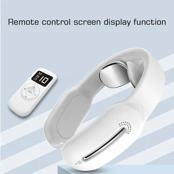

Neck Massager Electric EMS Smart Body Multifunctional Heating Relax Pulse Multifunctional Neck Massager All for Massage Health