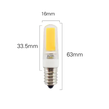

100pcs G4 G9 E14 LED Bulb COB 2609 chip AC110v 220V 3W LED Lighting Light replace Halogen COB Spotlight Chandelier Crystal Light