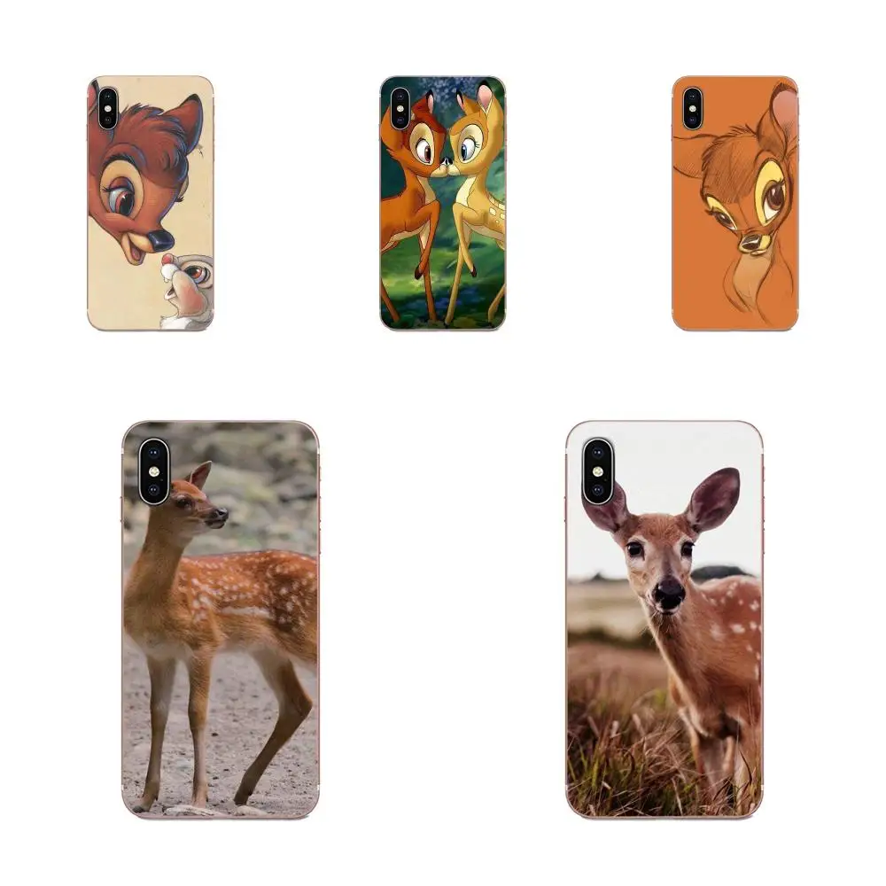 Sika Deer Bambi Design For Xiaomi Redmi 3 3S 4 4A 4X 5 6 6A 7 K20 Note 2 5A Plus Pro Soft TPU Ultra Thin | Мобильные телефоны и