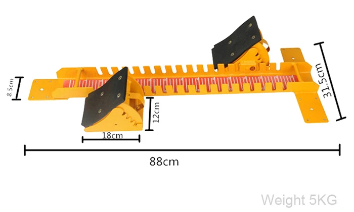 Беговые треки, пусковые блоки, стартовый трек для бега и полевой аппарат, спортсмены, тренировка, старт, машина, запуск, 88 см, 5 кг