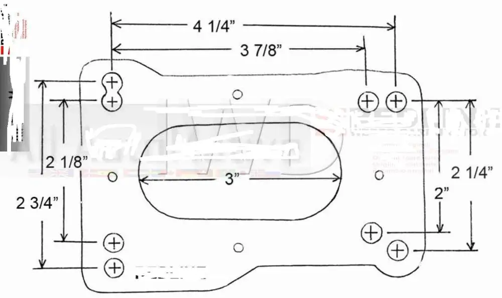 EMPI Carburetor Adapter Kit For Weber 32/36/38 Carb To 20R/22R Manifold motorcycle carburetor