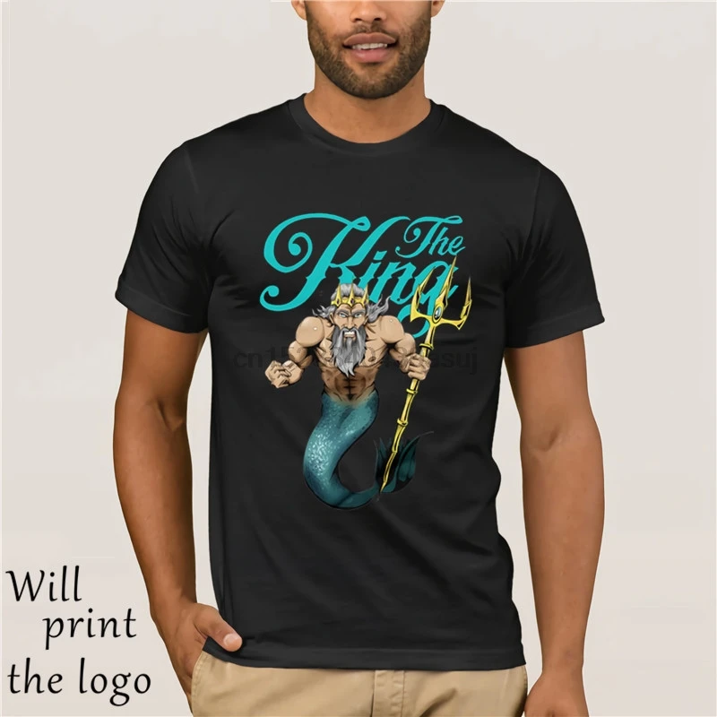 Poseidon Shirt Mermaid Dad Merdad Mer Dad Shirt Merman Tee The King Shirt King Neptune King Triton Poseidon Tee T Shirts Aliexpress