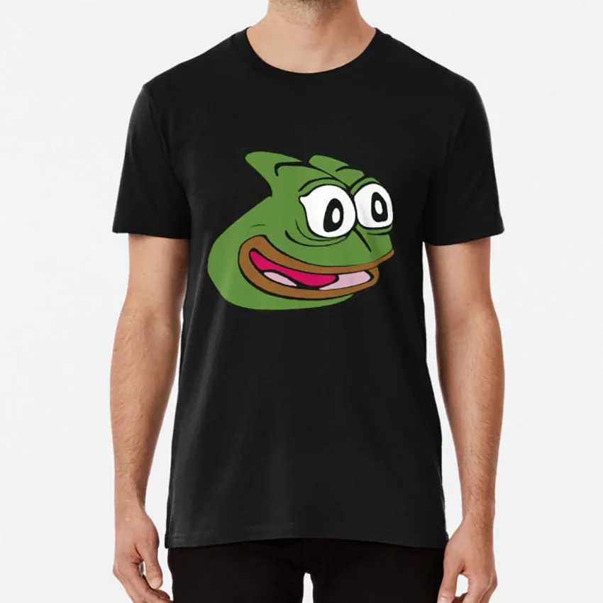 Pepega футболка 4 головы lul pepega pehands feelsbadman feelsgoodman omgscoots pepos pepel|Футболки| |