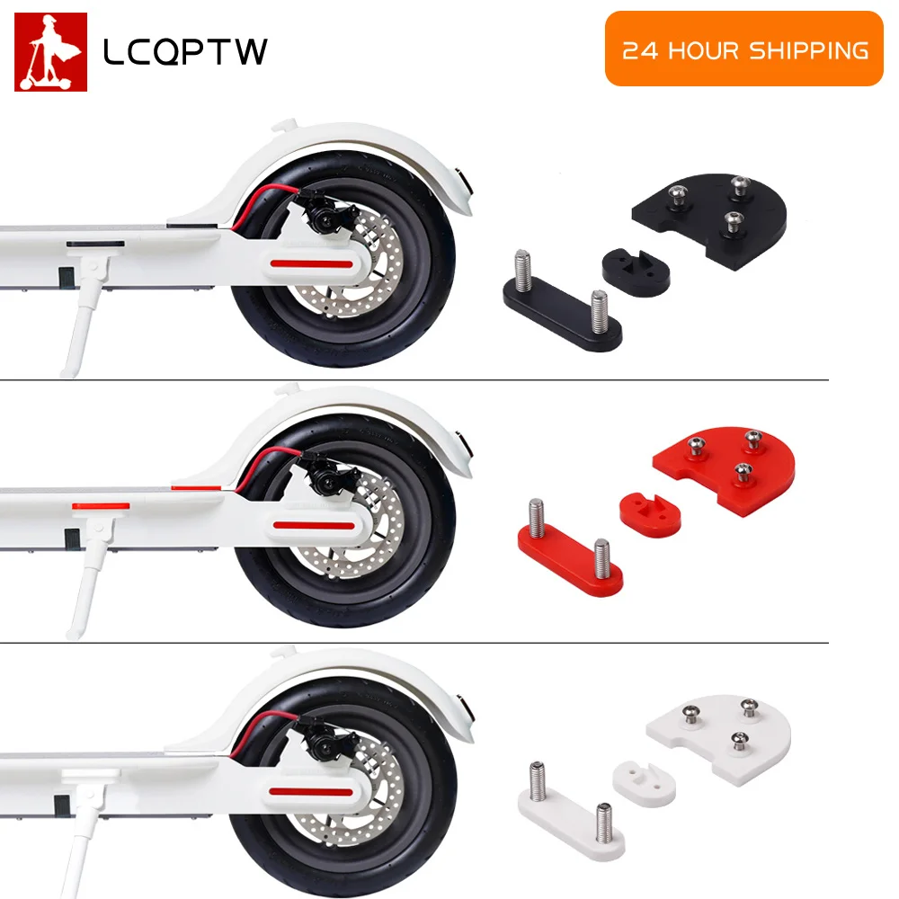 Scooter Elettrico Parafango Posteriore Ruota Supporto Piede Distanziale Staffa Parafango Kit Per Xiaomi M365/Pro Parafango Cavalletto Distanziale Abs 