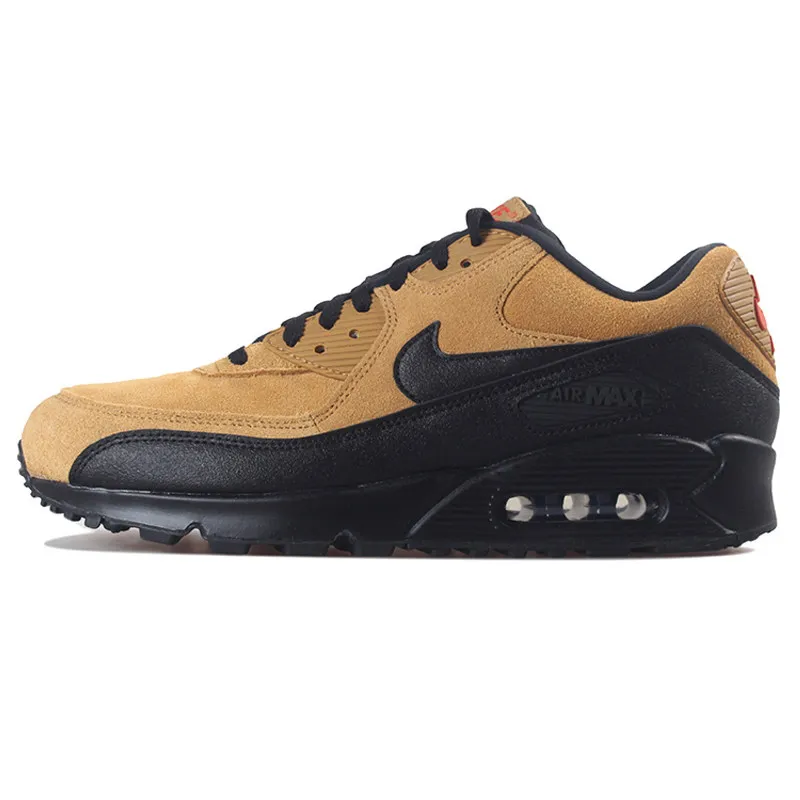 AJ1285-700 Оригинальные мужские кроссовки для бега NIKE AIR MAX 90 эфирные, уличные кроссовки, классическая спортивная дизайнерская обувь хорошего качества AJ1285 - Цвет: AJ1285-700